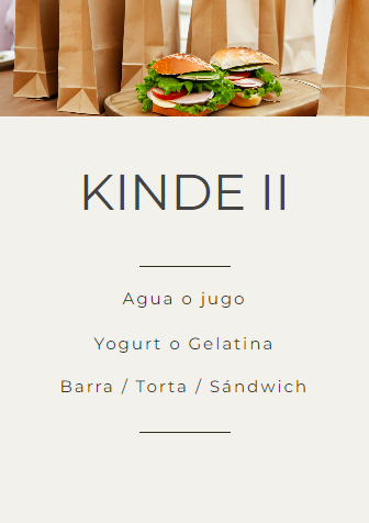 Box Lunch KINDE II