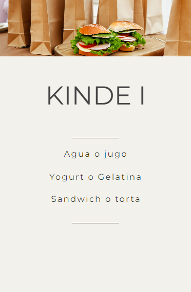 Box Lunch KINDE I